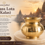 Brass Lota Kalas for Pooja, Temple Rituals & Holy Water Storage